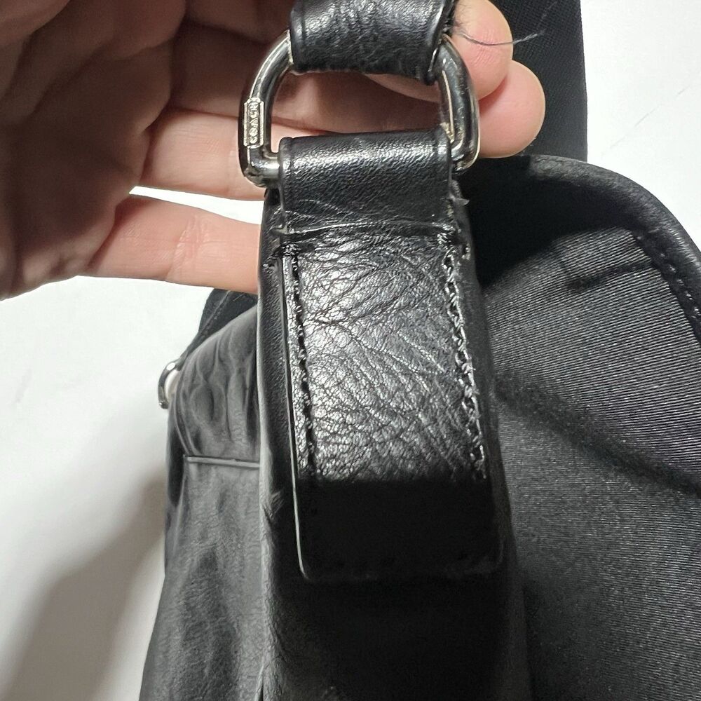 COACH Shoulder Bag F71172 Heritage Web Leather Embossed C Map Bag Heritage - Picture 11 of 11